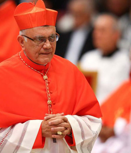El Papa Francisco consagró Cardenal al Arzobispo del estado Mérida, Monseñor Baltazar Enrique Porras Cardozo